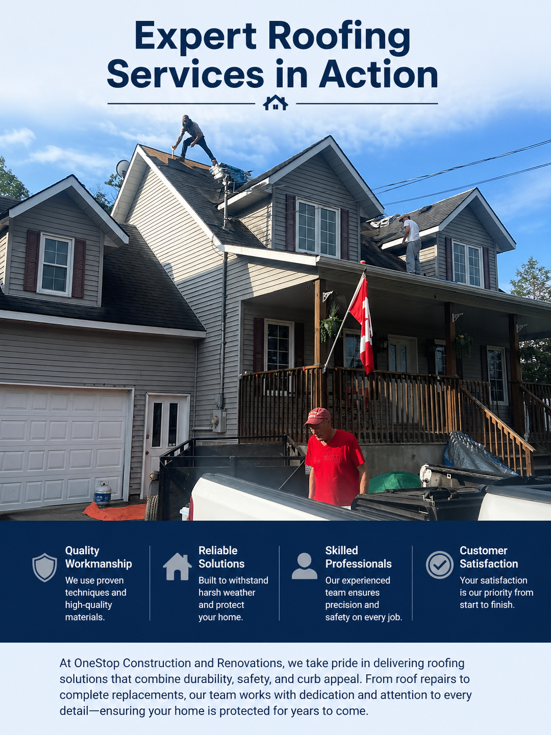 Professional Roofing Services in Barrie
